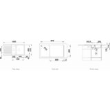 Blanco sudoper CLASSIC Pro 6 S-IF InFino INOX 18/10, pribor 18/10, s dalj. upr. | shoptok.hr