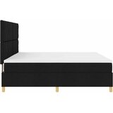  s opruga kutije s madracem Crna 200 x 200 cm tkanina | shoptok.hr