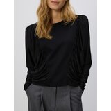 Reserved Bluza s jastučićima na ramenima - crno | shoptok.hr