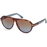 Tom Ford Quincy FT1080 53F ONE SIZE (59) Havana/Rjava Cene