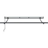  Skrovita tenda Prugasti Antracit 300 x 200 cm tkanina | shoptok.hr