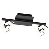 Fischer & Honsel črna/bela LED stropna svetilka 9,5x34 cm Ray | Shoptok.si