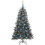 vidaXL Umjetno božićno drvce s stalakom Zelena 83.5 x 83.5 x 150 cm | shoptok.hr