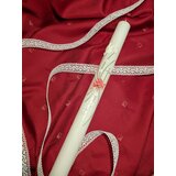  Krstne sveče z golobčkom in cvetjem KRSV 12 | Shoptok.si