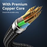  USB-C na USB-C kabel Yesido CA185 240 W 120 cm crni | Shoptok.si