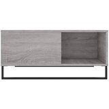  Stolić za kavu boja sivog hrasta 80x80x36,5cm konstruirano drvo | shoptok.hr