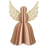  Okrasni angelček (20 x 19 cm, karton, roza) | Shoptok.si