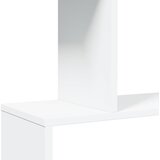 Pregrada za sobe s 5 katova, bijela, 70x24x161 cm, inženjerski drvo | shoptok.hr