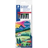 Flomaster 6BOJA OBOSTRANI AKVAREL "EUROPA" DESIGN JOURNEY STAEDTLER 3001 C6-1 BLISTER Cene