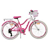 Volare Lovely dječji bicikl 24" roza 7 brzina | shoptok.hr