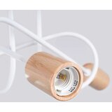  sollux SL.1474 - plafonski visilica ember 3xE27/15W/230V bela/bež/bukva | Eponuda.com