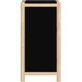  Komoda crna 62 x 38 x 75 cm od konstruiranog drva | shoptok.hr
