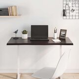 vidaXL Mizna plošča temno siva 100x40x2 cm obdelana trdna hrastovina | Shoptok.si