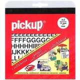  Set nalepk Pickup (477 črk, črne barve, višina: 10 mm) Cene
