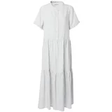 Lollys Laundry Košulja haljina 'Fie' svijetloplava / prljavo bijela