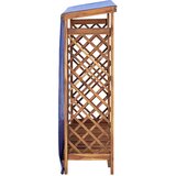  Spremište za drva za ogrjev 105 x 38 x 115 cm bagremovo drvo | Eponuda.com