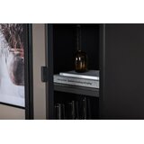 Venture Home vitrina Misha 40,5 × 35 × 150 cm, crna | shoptok.hr