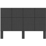  Posteljno vzglavje temno sivo blago 140x200 cm, (20644560) | Shoptok.si