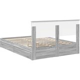  Krevet s od storage Siva Sonoma 140 x 200 cm Konstruirano drvo | shoptok.hr