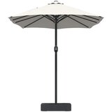  Vrtni suncobran Pijesak 385 x 209 x 244 cm Poliester i čelik | shoptok.hr