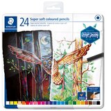  BOJE DRVENE 24BOJE METALNA KUTIJA SUPER SOFT DESIGN JOURNEY STAEDTLER 149C M24 * DO ISTEKA ZALIHA | Shoptok.si