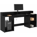 Stol s ladicama Crni hrast 200 x 55 x 91 cm Konstruirano drvo | Eponuda.ba