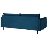Ropez Tamno plava baršunasti sofa 203 cm Juli – | shoptok.hr