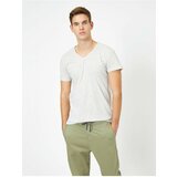 Koton T-Shirt - Gray - Regular fit cene