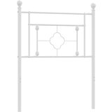  Metalno uzglavlje bijelo 75 cm | shoptok.hr