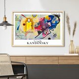 WALLXPERT 4262AHSKANDINSKY-014 Višenamenska Dekorativna Slika u Ram | Eponuda.com