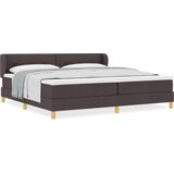  Box Spring postelja z vzmetnico smetana 90x200 cm tkanina Komplet 6, (22051065) | Shoptok.si