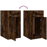 vidaXL Ormarić za radni stol boja hrasta 40x49x75 cm konstruirano drvo | shoptok.hr