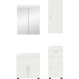  Set namještaja za kupaonicu TULUM Bijelo Konstruirano drvo | shoptok.hr