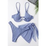Beloved Tridelne kopalke KENYA modre | Shoptok.si