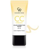 Golden Rose CC krema i prajmer CC Cream Color Correcting Primer - Yellow Cene