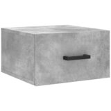  Zidni noćni ormarići 2 kom Siva betona 35 x 35 x 20 cm | shoptok.hr