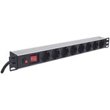 Intellinet 19" Rackmount 1U 3m 8 vtičnic za omrežne omare prenapetostna zaščita razdelilec | Shoptok.si