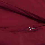 vidaXL Posteljnina bordo 200x220 cm bombaž | Shoptok.si