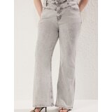 Trendyol Ženske pantalone TBBSS24CJ00003, Sive | Eponuda.com