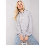 RUE PARIS Sweatshirt-RV-BL-7452.16-gray Cene
