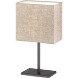 Fischer & Honsel Črna/bež namizna svetilka s tekstilnim senčilom (višina 30 cm) Kate – | Shoptok.si