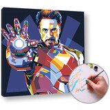 Artmie Slikanje po brojevima IRONMAN 40x60 cm