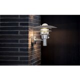 Nordlux Spoljna zidna lampa sa senzorom LONSTRUP 1xE27/60W/230V IP44 srebrna | Eponuda.com