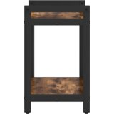 vidaXL Police za knjige Dimljeni hrast 40 x 30 x 48.5 cm | shoptok.hr