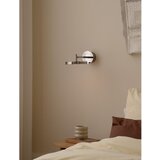 UMAGE LED zatemnitvena stenska svetilka z upogljivo konstrukcijo z vtikačem v sijajno srebrni barvi ø 15 cm Asteria Wall Short – | Shoptok.si