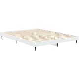 vidaXL Posteljni okvir be 135x190 cm inženirski les | Shoptok.si