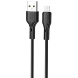 XO USB data kabl NB230 2.4A Type-C 1m crni ( 0203 ) Cene