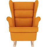  Gugalni stol Temno rumena 74x90x102 cm Tkanina, (21824980) | Shoptok.si