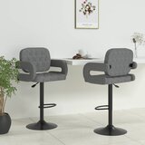 Furnova Barski stolčki 2 kosa svetlo sivo blago, (21949457) | Shoptok.si