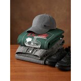 Sinsay Pamučna loose fit majica s motivom ramena | shoptok.hr